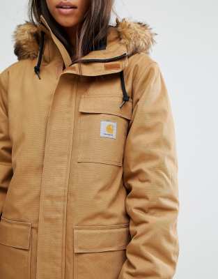 carhartt with fur hood