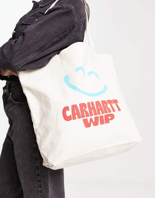 Carhartt WIP oversized unisex tote bag with logo graphic