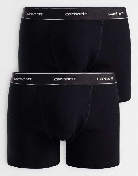 Carhartt WIP - Pakke med 2 par boksershorts i sort - view 1