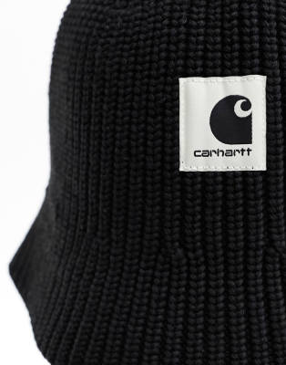 【新品】Carhartt WIP 'PALOMA' BUCKET HAT S/M Carhartt Work In Progress Black Paloma Bucket Hat Carhartt WIP