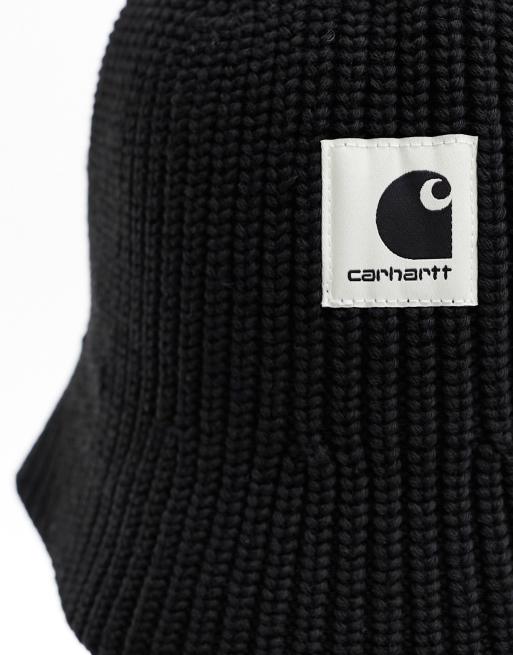 【新品】Carhartt WIP 'PALOMA' BUCKET HAT S/M Carhartt Work In Progress Black Paloma Bucket Hat Carhartt WIP