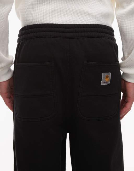 Carhartt WIP - Pantalon de jogging baggy avec genoux renforcés - Noir, 4 de 5
