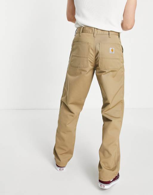 Pantalon carhartt femme beige new arrivals