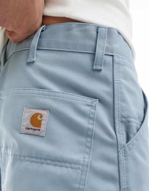 Carhartt WIP - Pantalon simple en sergé - Bleu, 3 de 5