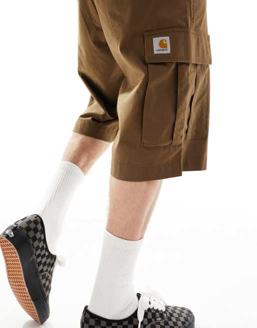 Carhartt WIP - Pantaloncini cargo vestibilità classica marroni, 5 di 5