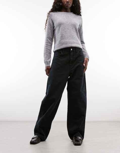 Carhartt WIP - pantalones Brandon de corte holgado en negro - view 1