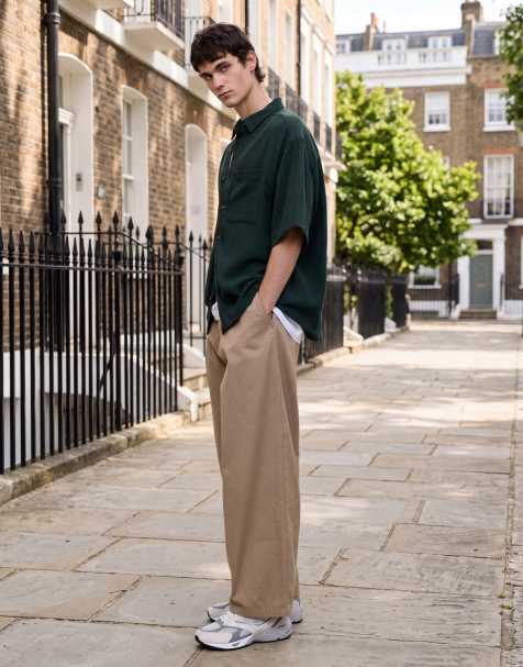 Carhartt WIP pantaloni Brady beige - view 1