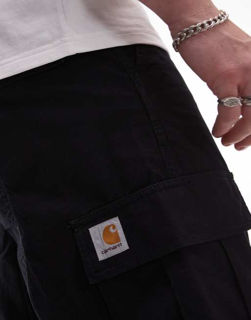 Carhartt WIP - Pantaloni cargo vestibilità classica neri, 4 di 5