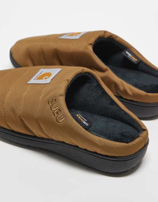 Carhartt WIP - Pantoffels van Cordura in bruin, 2 van 3