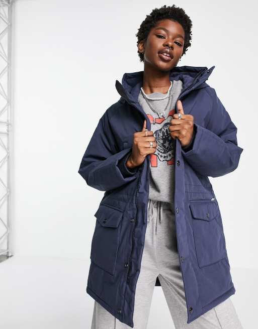 Carhartt WIP - Parka style trappeur - Bleu | ASOS