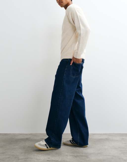 Carhartt WIP Payson straight leg jeans in mid stonewash blue, 2 of 5