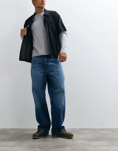 Carhartt WIP Payson straight leg jeans in mid wash blue