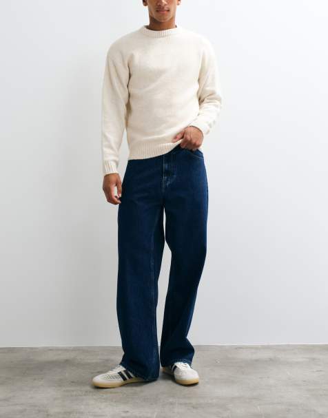 Carhartt WIP Payson straight leg jeans in middenblauw met stonewash - view 1