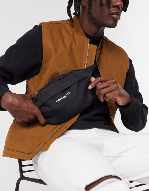 Carhartt WIP Payton Cordura hip bag in black
