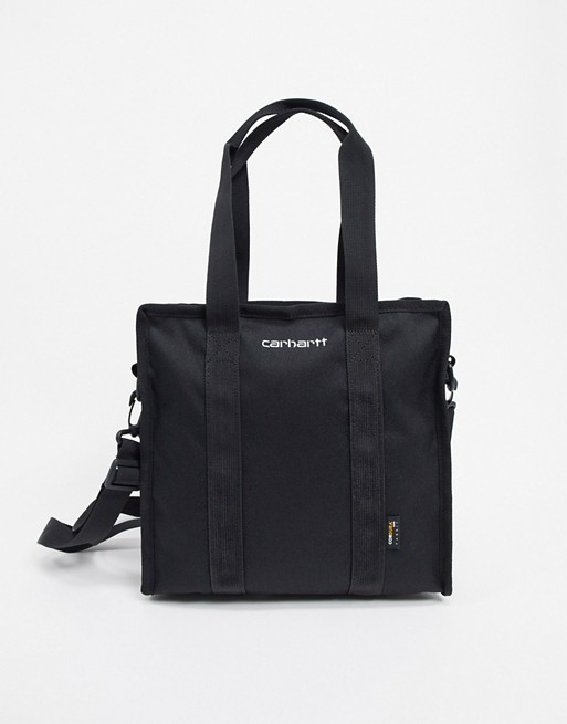 Carhartt WIP Payton Cordura shopper bag in black