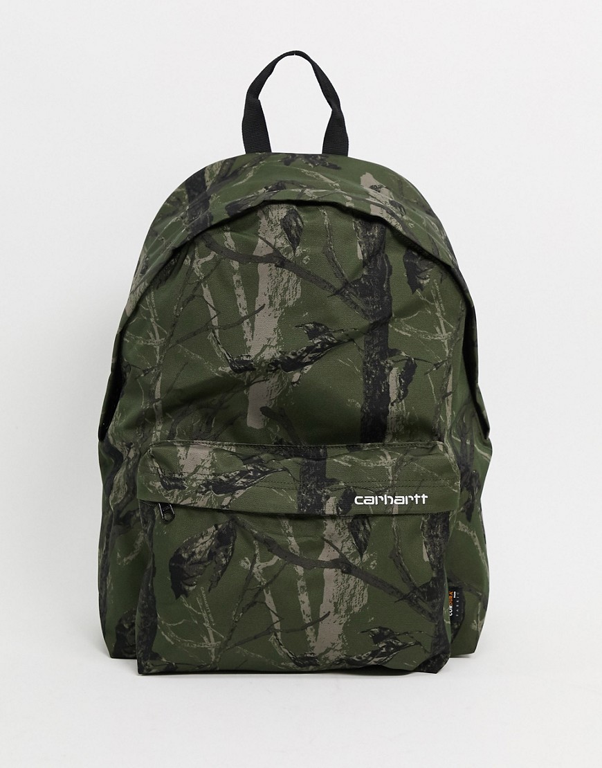 Carhartt WIP - Payton - Rugzak met camouflageprint in groen en wit