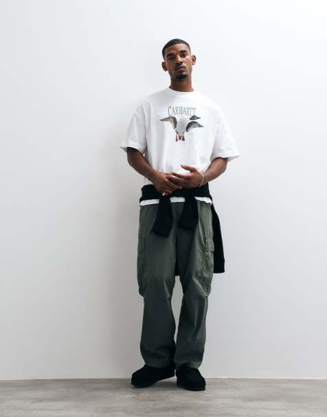 Carhartt WIP Pennon front graphic t-shirt in white - view 1