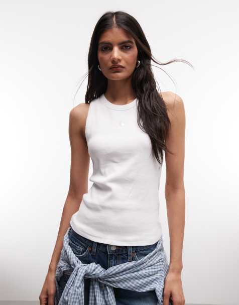 Carhartt WIP Philips singlet in white - view 1