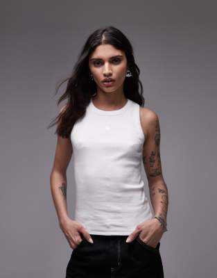 Carhartt Philips Tank Top In White