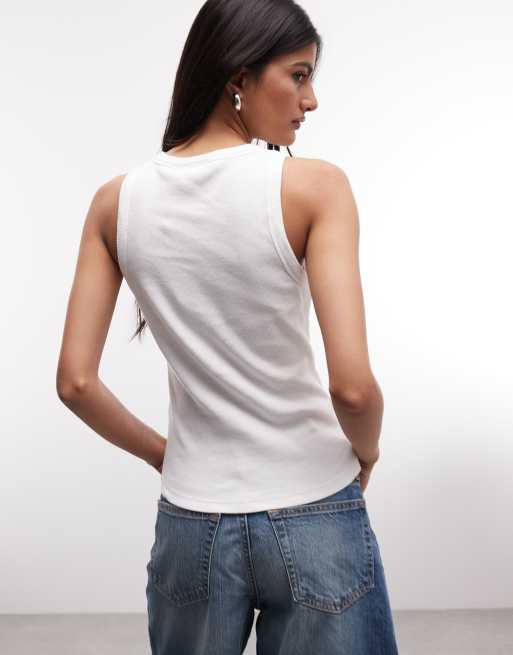 Carhartt WIP philips vest in white, 3 of 4
