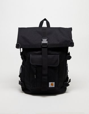 Carhartt WIP philis backpack in black - ASOS Price Checker