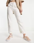 [Carhartt WIP] Carhartt WIP Pierce boyfriend fit pants in white W32 WHITE