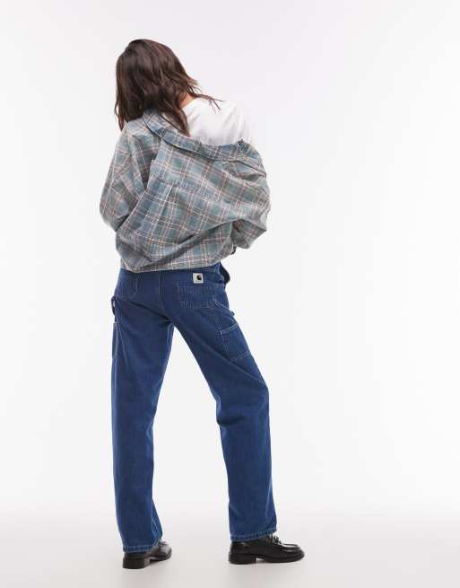 Carhartt WIP - Pierce - Broek met rechte pasvorm in blauw, 4 van 5