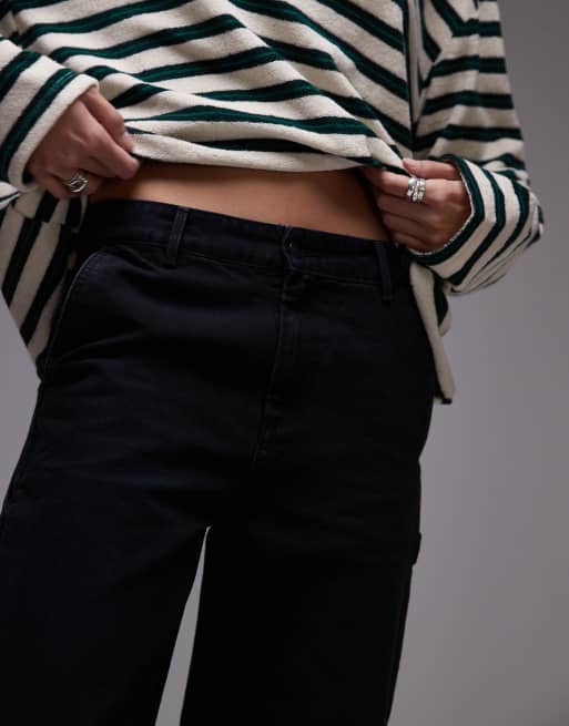 Carhartt WIP - Pierce - Broek met rechte pasvorm in zwart, 4 van 5