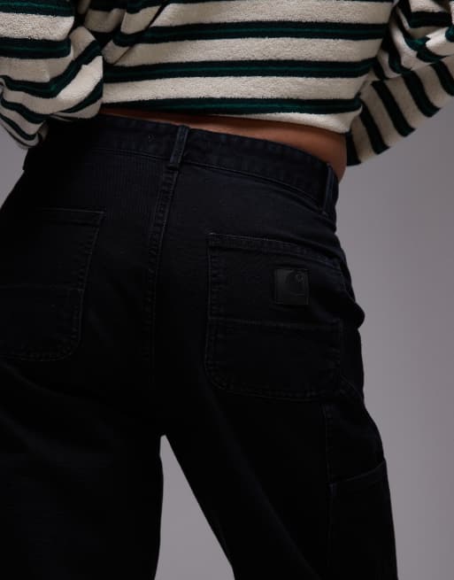 Carhartt WIP – Pierce – Czarne spodnie o prostym kroju, 5 z 5