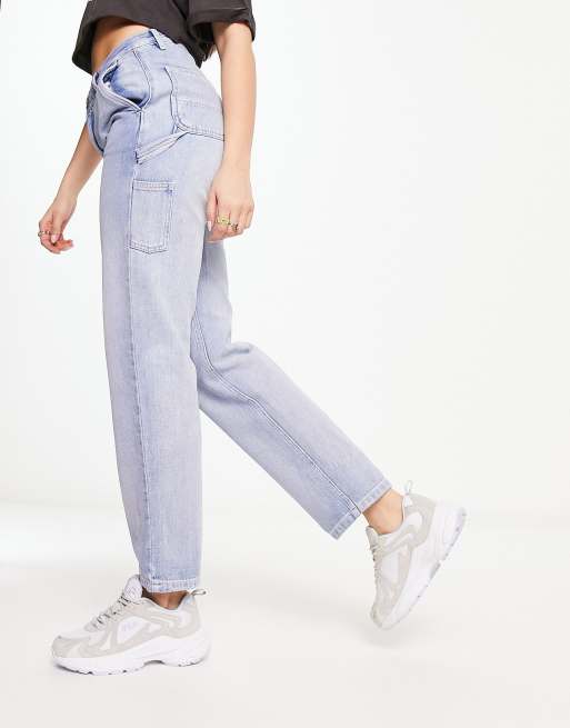 Carhartt WIP - Pierce - Jean boyfriend - Bleu délavé, 4 de 5