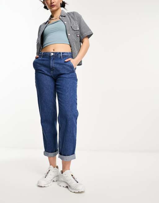 Carhartt WIP - Pierce - Jeans i blå vintagevask