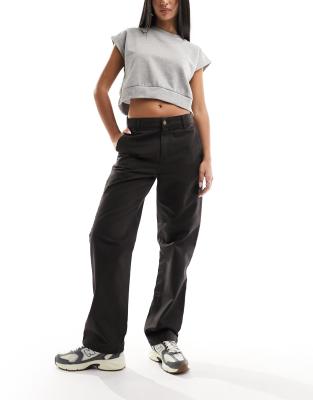 Carhartt WIP pierce straight carpenter trousers in brown - ASOS Price Checker