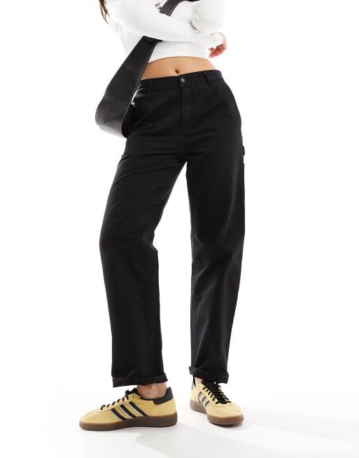 Carhartt WIP - Pierce - Rechte timmermansbroek in zwart, 3 van 5