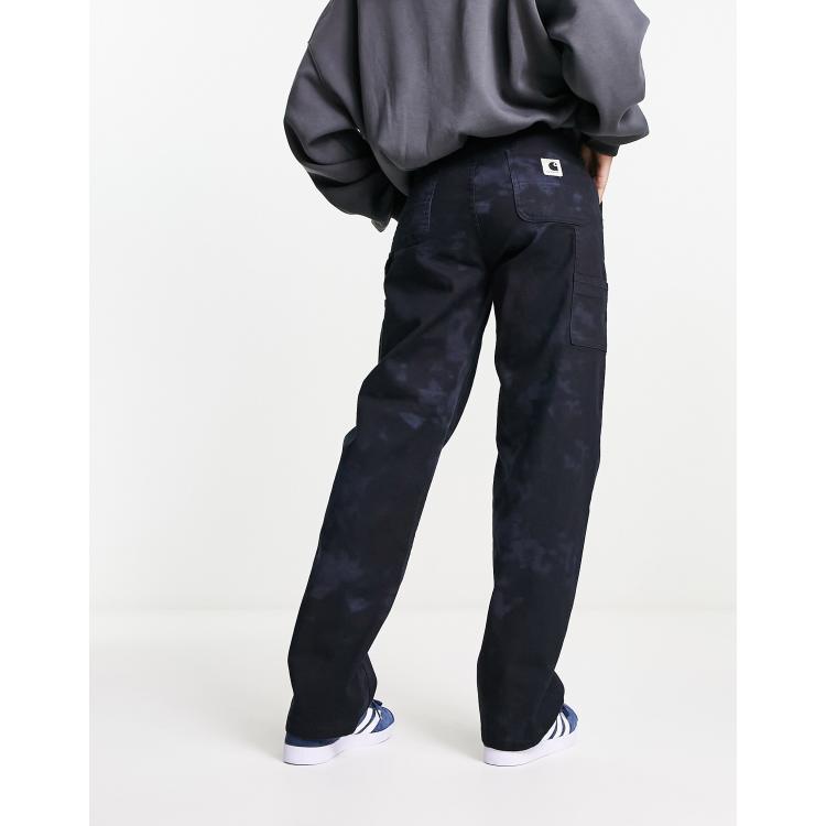 Carhartt WIP PIERCE PANT - Cargo trousers - black chromo/black