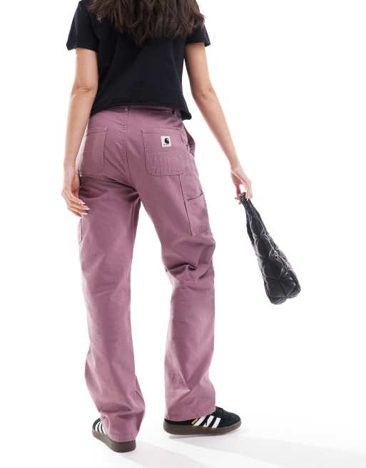 パンツ 80~90s Carhartt Pink Painter Pants Carhartt WIP Pierce straight carpenter pants in pink | ASOS