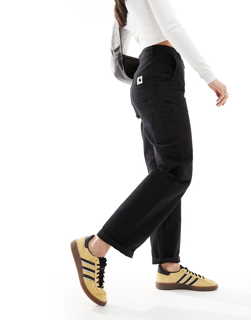 Carhartt WIP pierce straight carpenter trousers in black