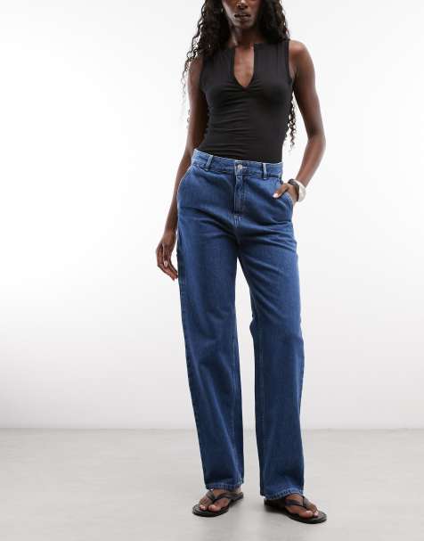 Carhartt WIP Pierce straight-leg jeans in stone washe blue - view 1