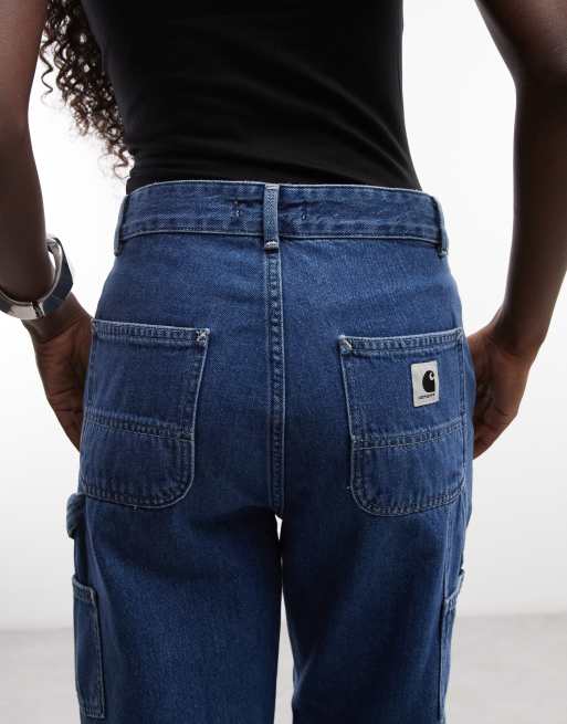 Carhartt WIP Pierce straight-leg jeans in stone washe blue, 5 of 5