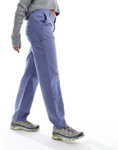 Carhartt WIP pierce straight leg trousers in blue - view 1