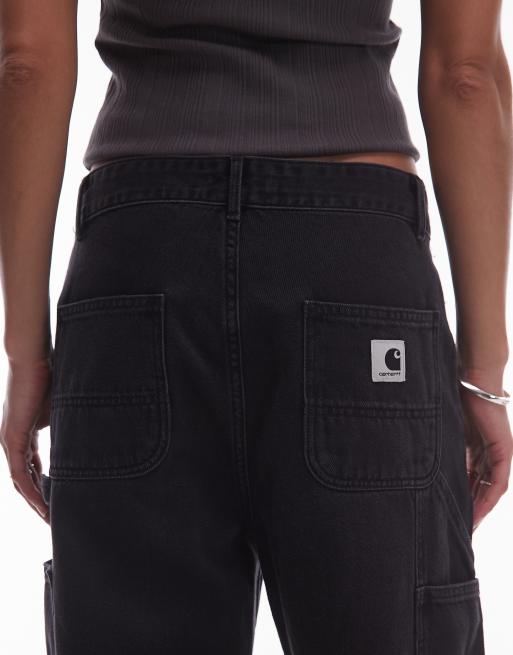 Carhartt WIP – Pierce – Svarta jeans med raka ben, 4 av 5