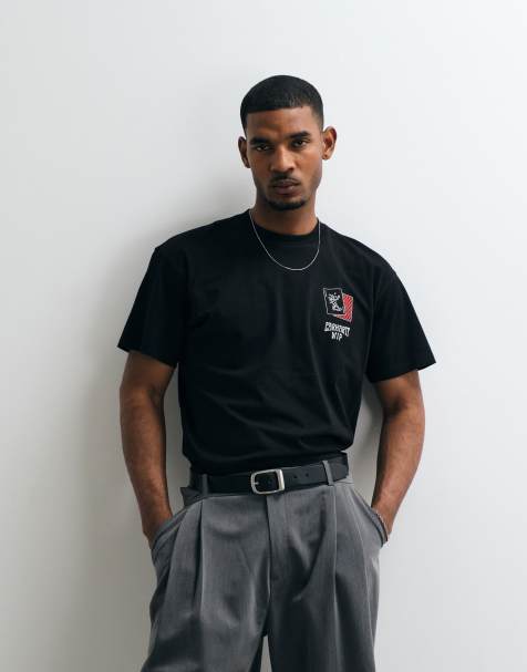Carhartt WIP playing cards t-shirt in black - view 1