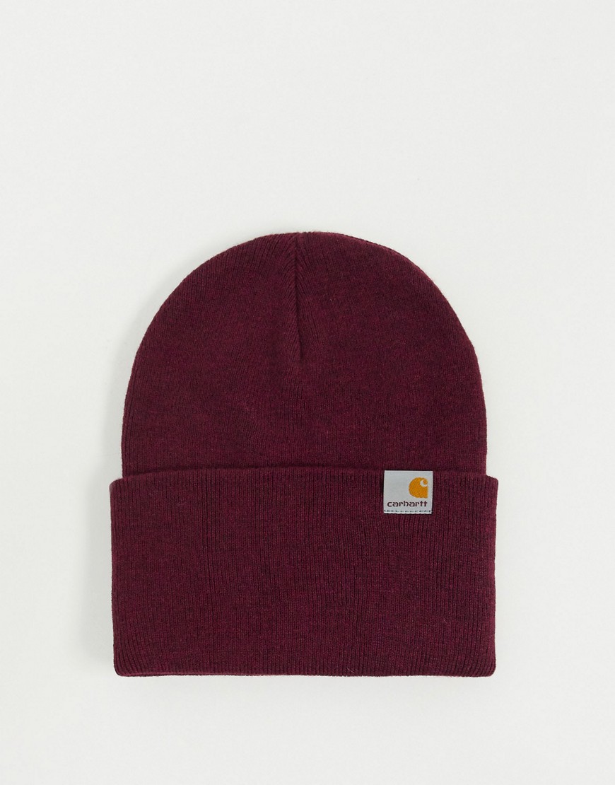 Carhartt WIP - Playoff - Beanie in wijnrood-Paars