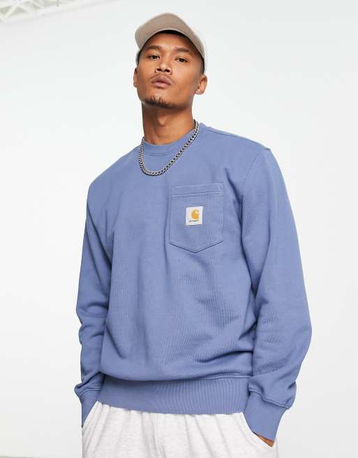 Carhartt cheap sweatshirt blue