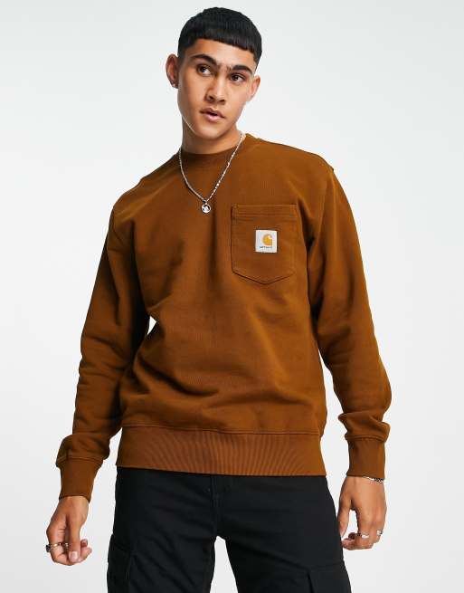 Pull 2025 carhartt marron