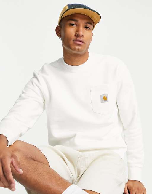 Carhartt store sweatshirt white