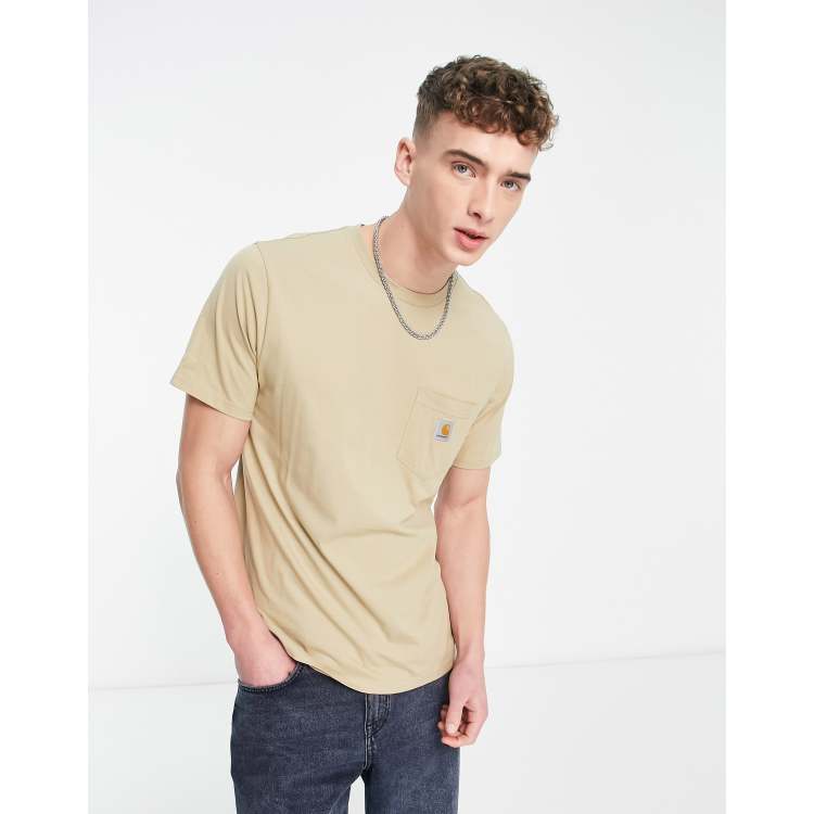 VolcanmtShops - M-Pro Hooded Jacket | Carhartt WIP pocket t - shirt in beige