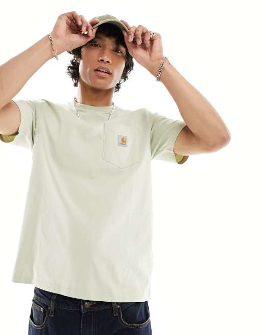 Carhartt WIP pocket t-shirt in green