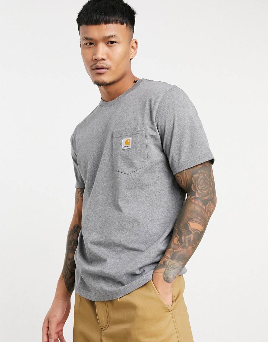 Carhartt WIP Pocket t-shirt in grey