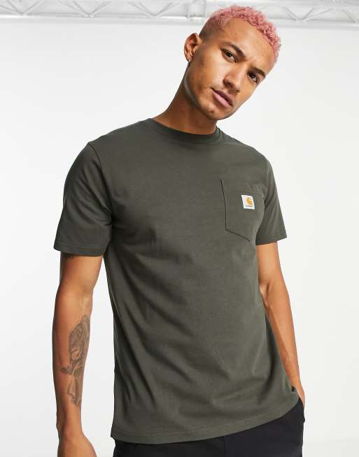 t shirt carhartt pocket