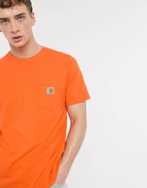 Concombre vengeance skipper tee shirt carhartt orange Lécher